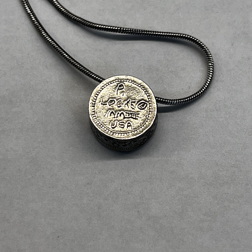 Patricia Locke Pink And Purple Crystal Pendant Necklace - Picture 8 of 9